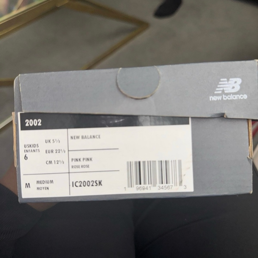 New Balance Kids' Pink Rose Sneakers